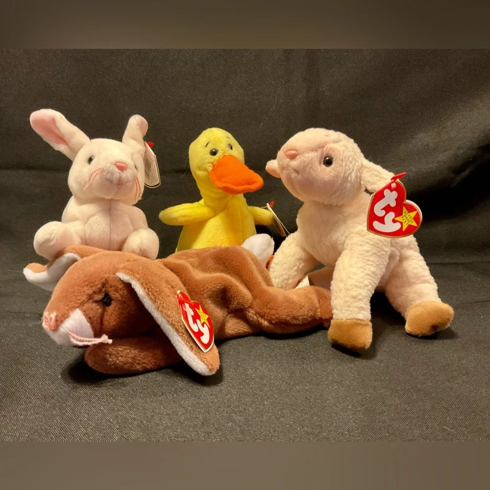 Ty Easter 🐣 collection beanies set of chick lamb bunny rabbits
